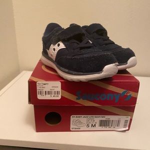 Saucony Baby Jazz Lite Navy/White